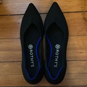 Rothy black point size 10
